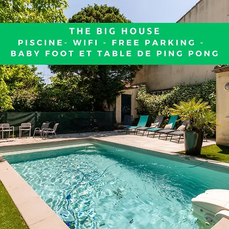 Big House - Parking Privee - Piscine - Wifi - Tout Equipee Carcassonne Exterior photo